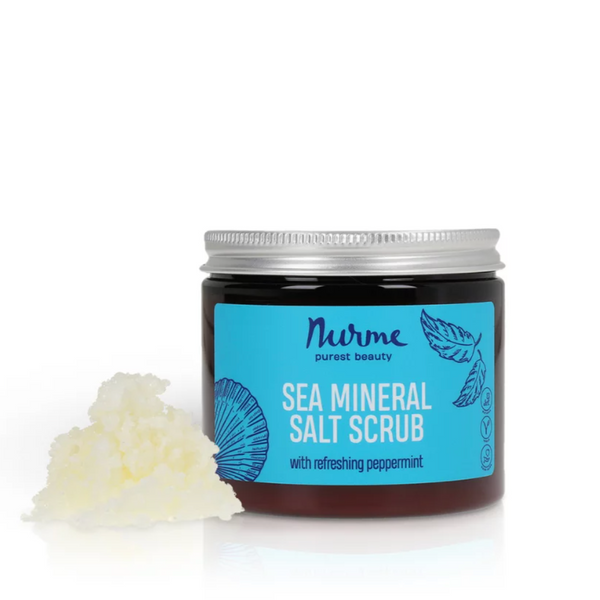 Sea Mineral Salt Scrub with Refreshing Peppermint