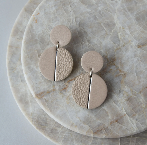 Earrings Double Moon