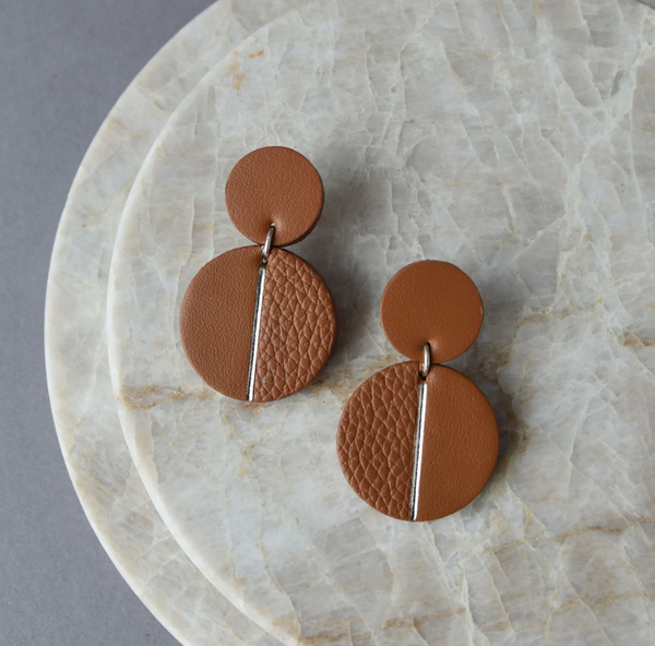 Earrings Double Moon