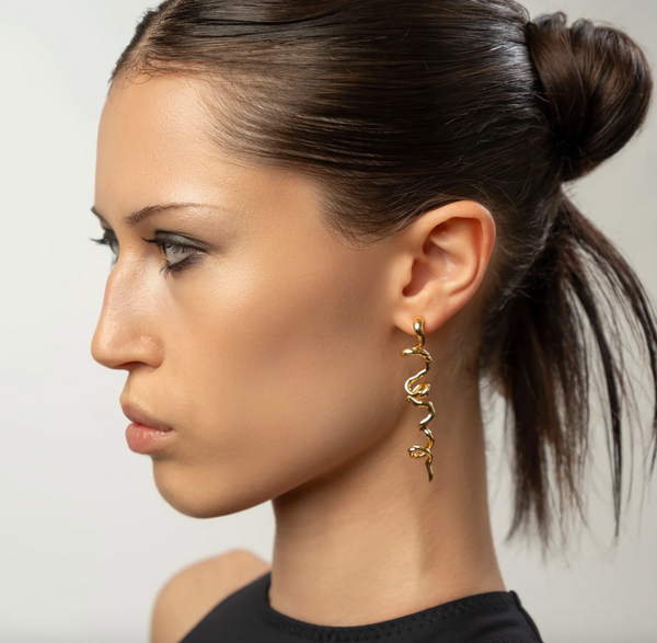 New Species earrings Golden Eternia