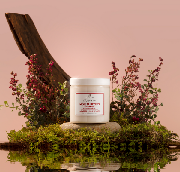 RHUBARB HAIR MASK WITH CASTOR OIL