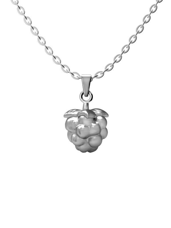 Cloudberry Silver Pendant