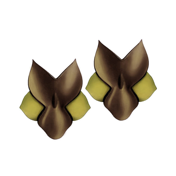 Earrings "Fall Titan Orchid"