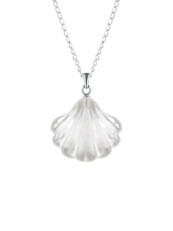 Little Mermaid "Crystal Mermaid Shell Pendant"