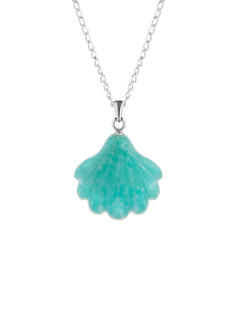 Little Mermaid "Mint Mermaid Shell Pendant"