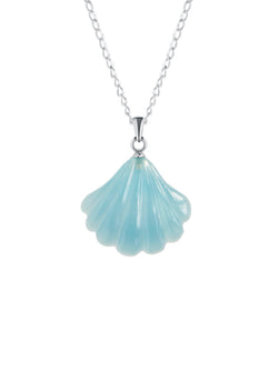 Little Mermaid "Blue Mermaid Shell Pendant"