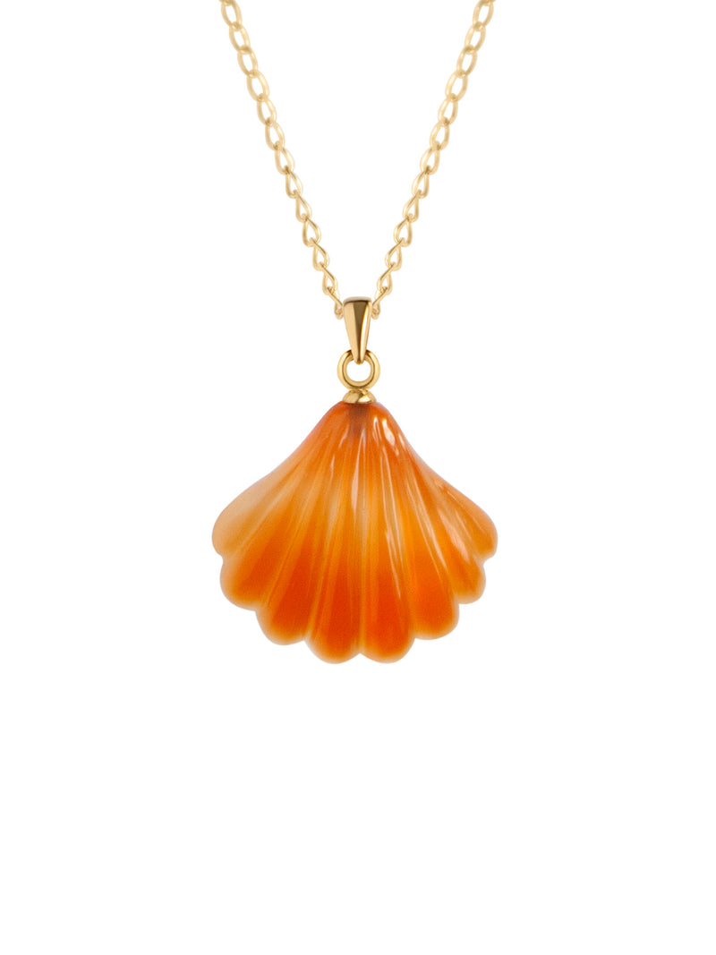 Little Mermaid "Orange Mermaid Shell ripats"