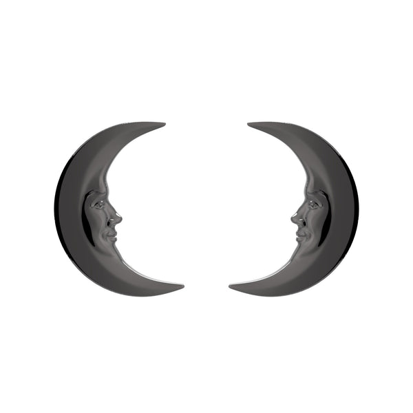 Lunula Dark Moon earrings