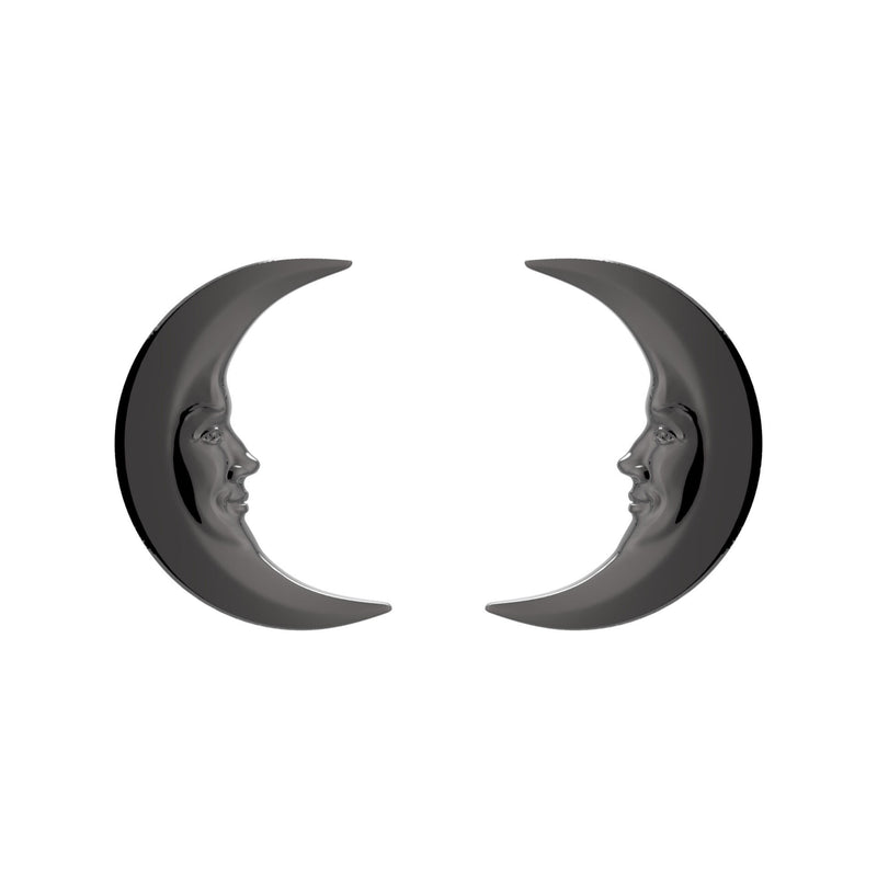 Lunula Dark Moon earrings