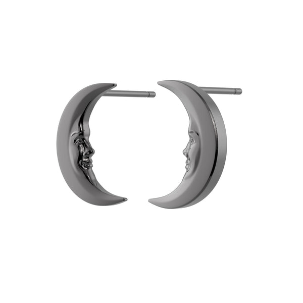 Lunula Dark Moon earrings