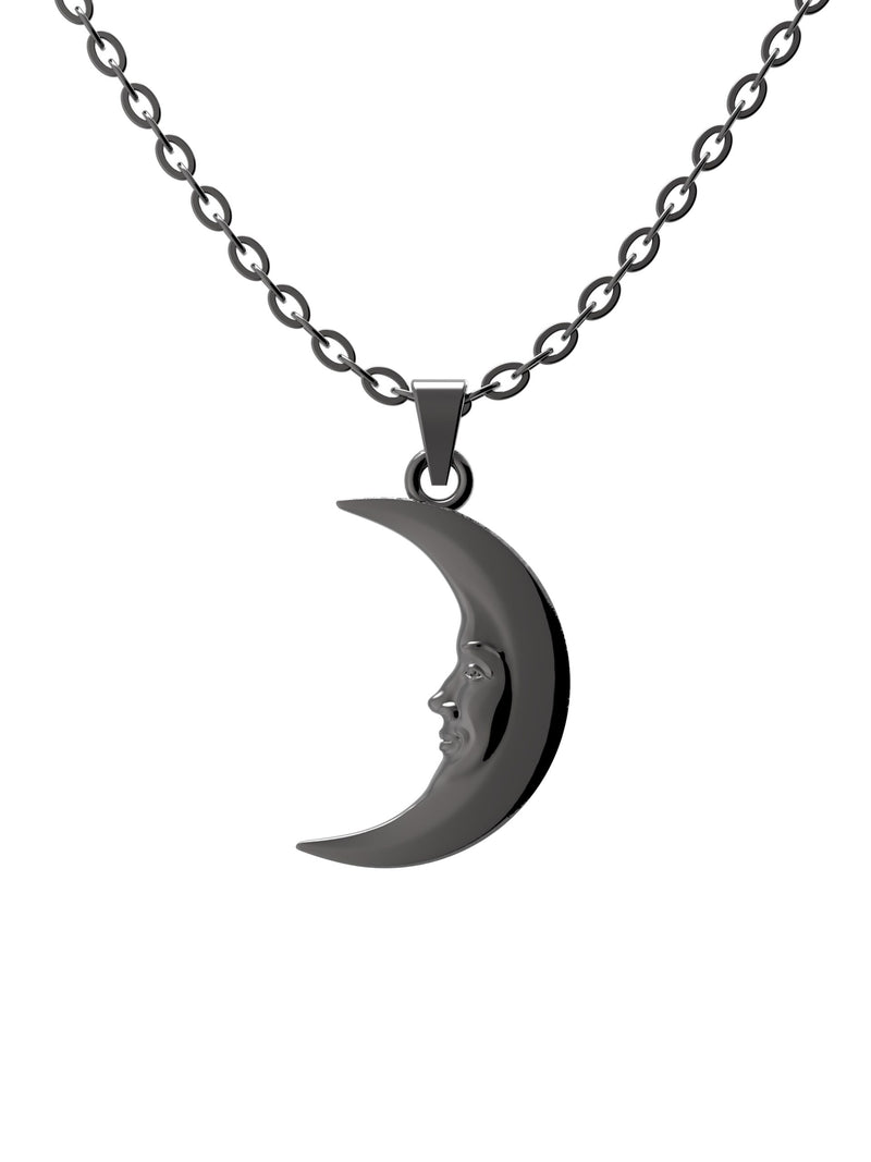 Lunula Dark Moon pendant