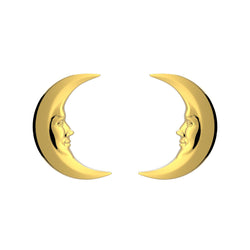 Lunula Gold Moon earrings