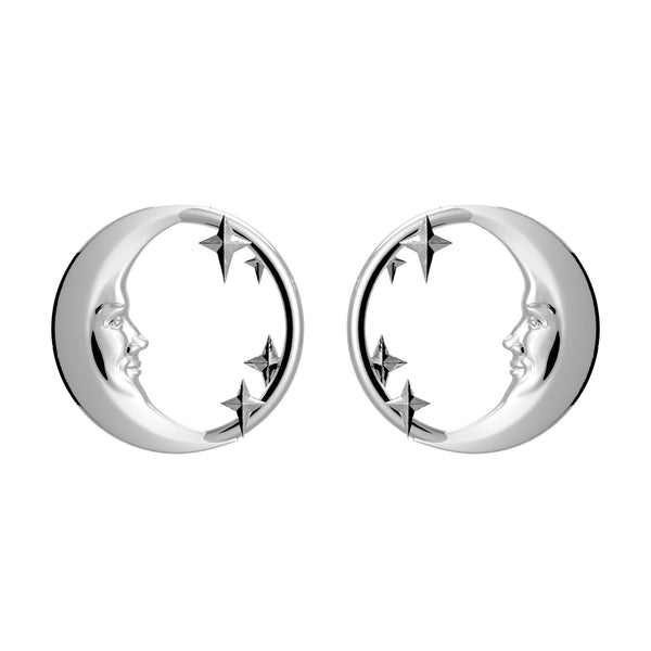 Lunula Light Moon & Stars earrings