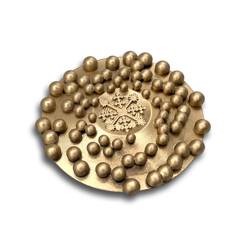 Brooch Ukko Gold