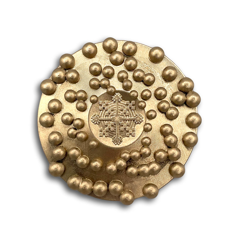 Brooch Ukko Gold