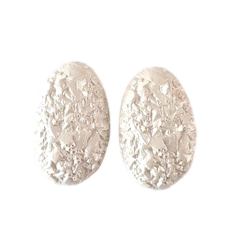 Earrings Asteroid "White"