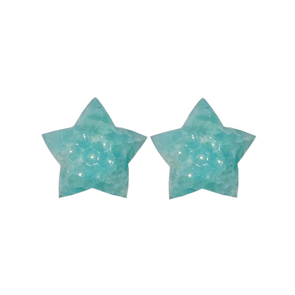 Little Mermaid "Mint Mermaid Star earrings"