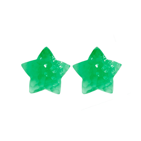 Little Mermaid "Green Mermaid Star earrings"