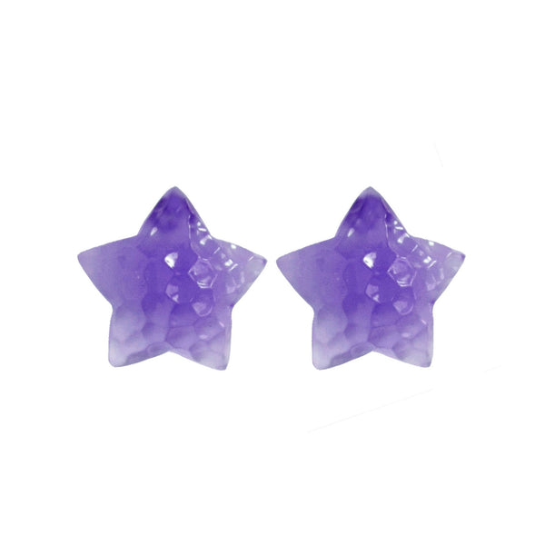 Little Mermaid "Violet Mermaid Star earrings"