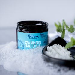 Sea Mineral Salt Scrub with Refreshing Peppermint