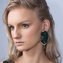 Earrings "Green Knight" - Ehestu's special edition