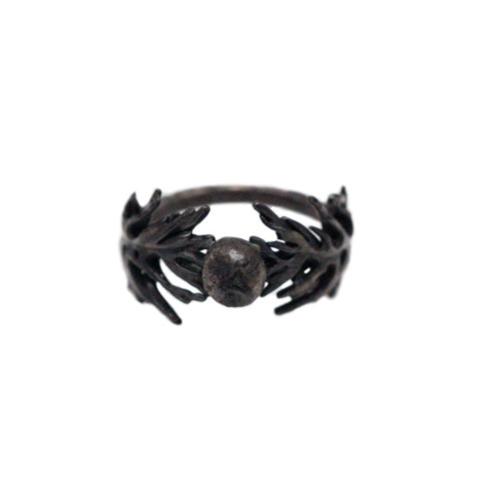 Ring "Juniper Bough" Dark Grey