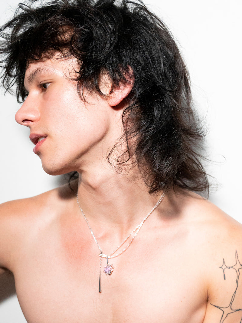 Night Fire Duo-Chain Necklace