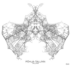 “City-beetle” poster – Põhja-Tallinn