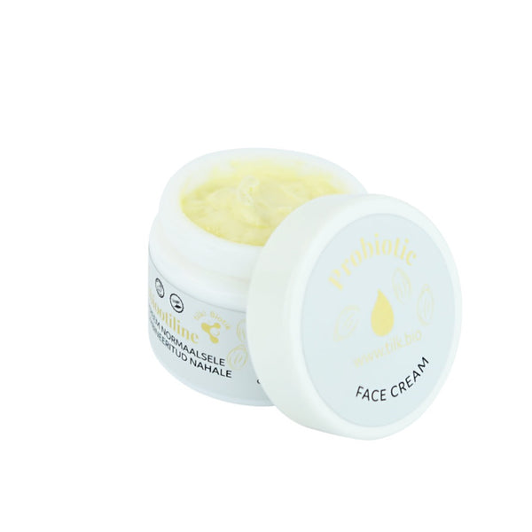 Probiotic face cream for normal and combination skin