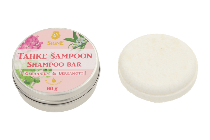 Shampoo Bar Geranium & Bergamot