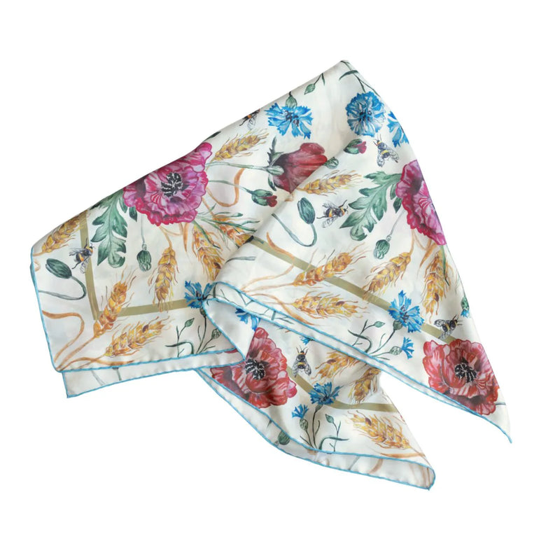 SÜDAMEGA EESTILE SILK SCARF