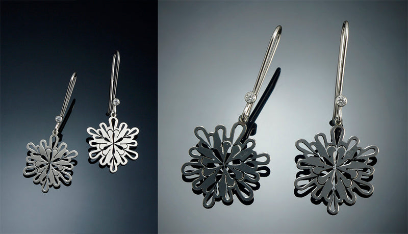 Earrings "Snow"  - Ehestu's Special Edition