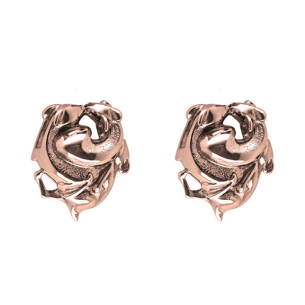 Earrings “Golden Litter of Fawns”