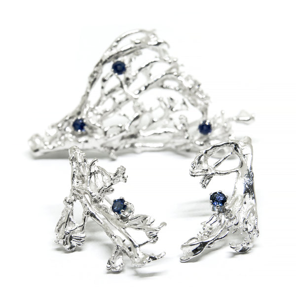Set "Mossi" with Sapphires - Ehestu's Special Edition