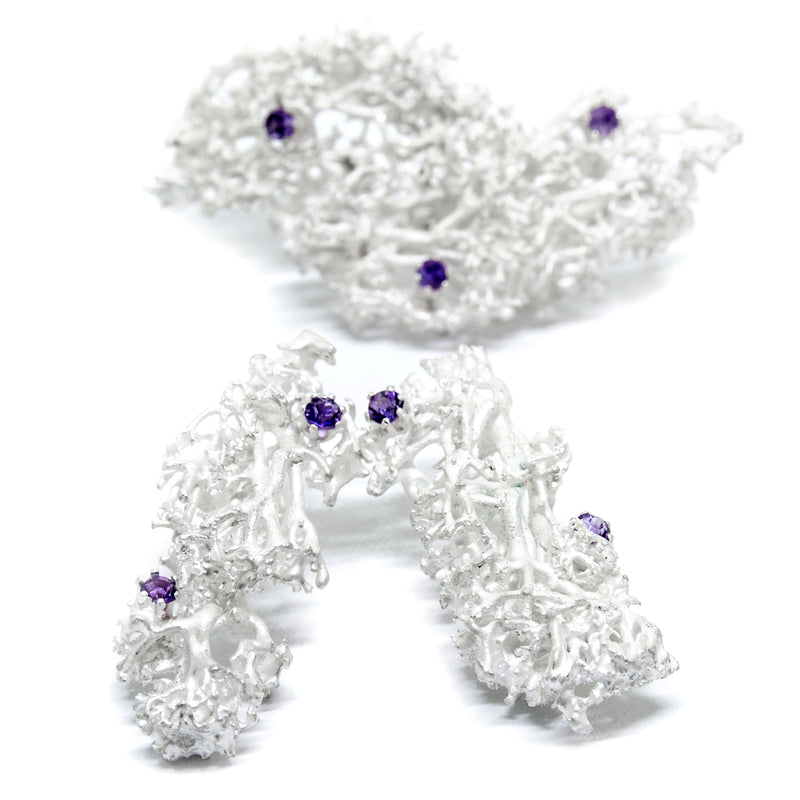 Set "Mossi" with Amethysts - Ehestu's Special Edition
