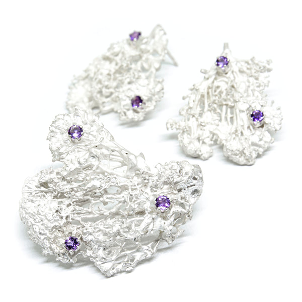 Set "MOSSI" with Amethysts - Ehestu's Special Edition