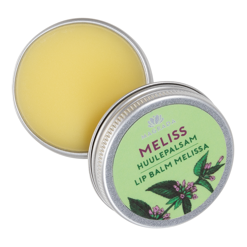 LIP BALM WITH ORGANIC LEMON BALM EXTRACT