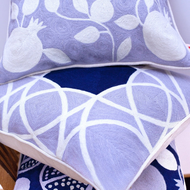 Decorative Pillow "Geometric Pomegranate"