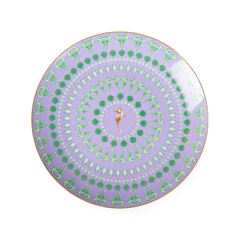 Sun King Porcelain Plate 26cm
