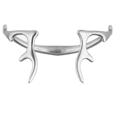 ANTLERS Bangle Silver