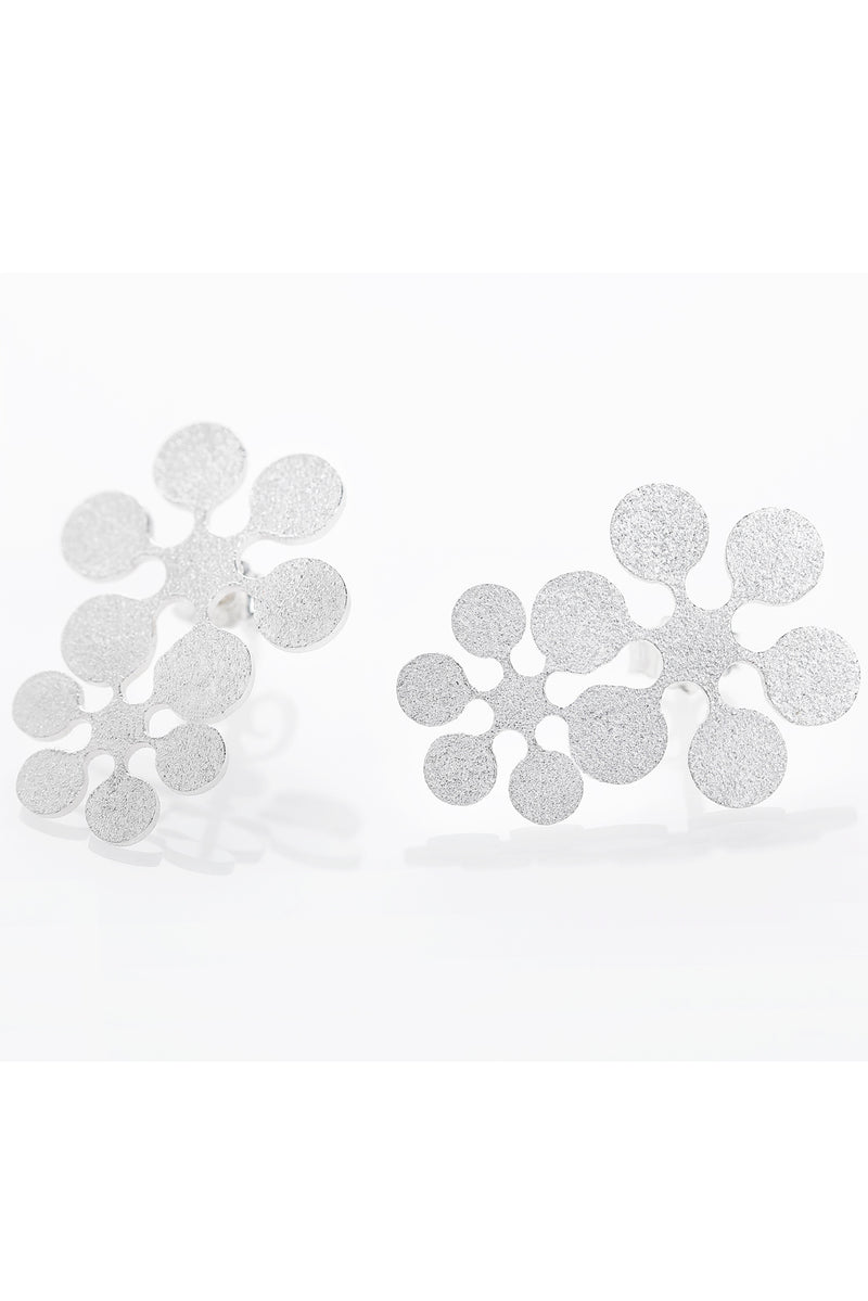 Earrings "Snow Flowers"