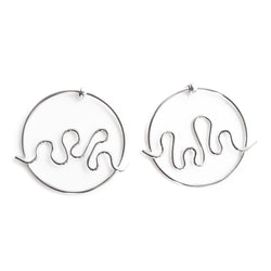 Abstract Vibes Earrings "Wave"