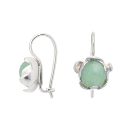 Blossom Earrings "Green Aventurine"