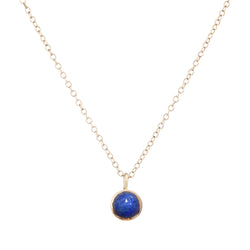 Blossom Bud Necklace "Lapis Lazuli"