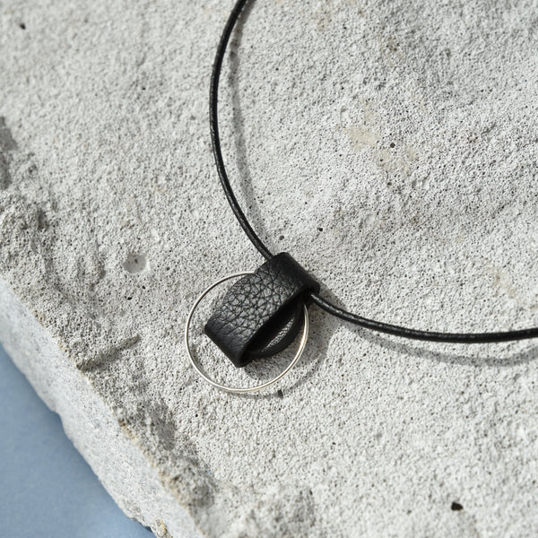 Mini Necklace "LUCE" Black