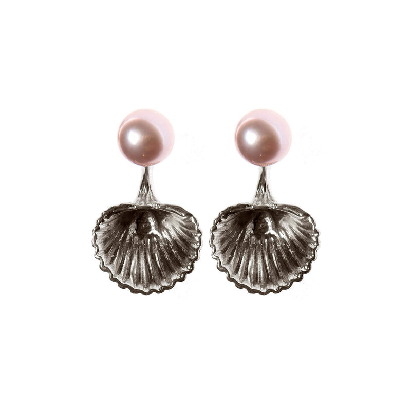 VENUS Earrings "Dark Venus Pearl"