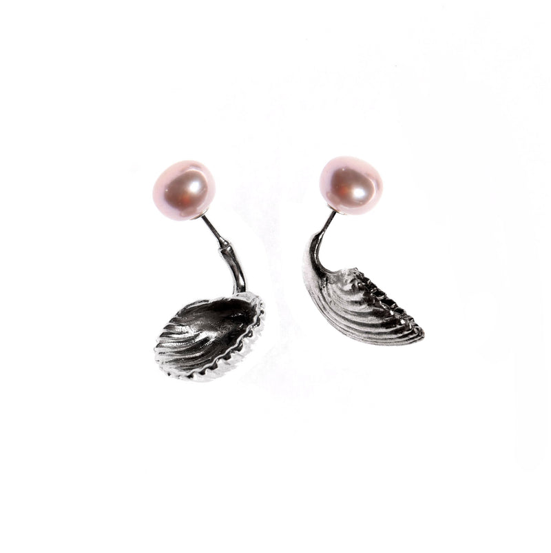 VENUS Earrings "Dark Venus Pearl"