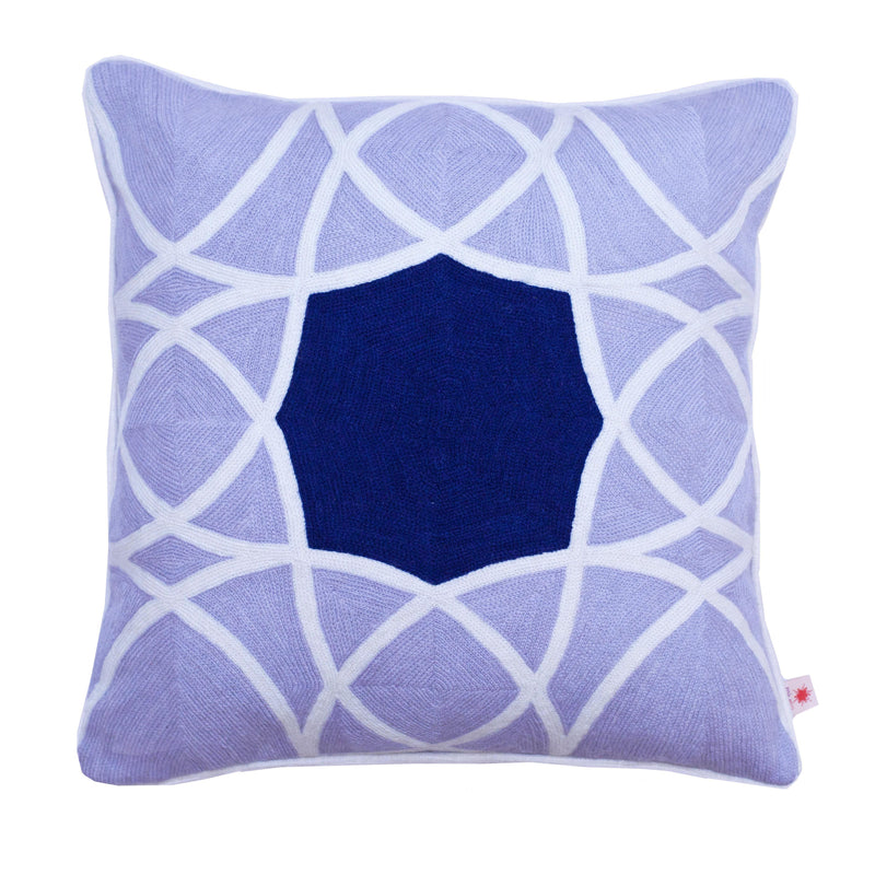 Decorative Pillow "Geometric Pomegranate"