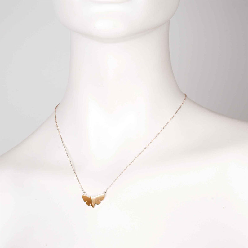 Gold Butterfly Pendant