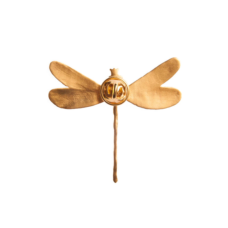 Gold Neffifly Brooch